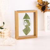 Personalized Leaf Carving Photo Frames