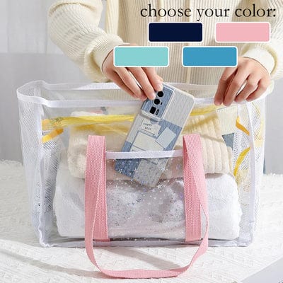 Handbag PVC Transparent Travel Bag Storage Bag Convenient Swimming Bag Outdoor Beach Bag