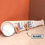 Personalized Baseball Name Puzzle Sign  Father's Day Gift For Dad, Grandpa, PAPA, Best Dad Ever