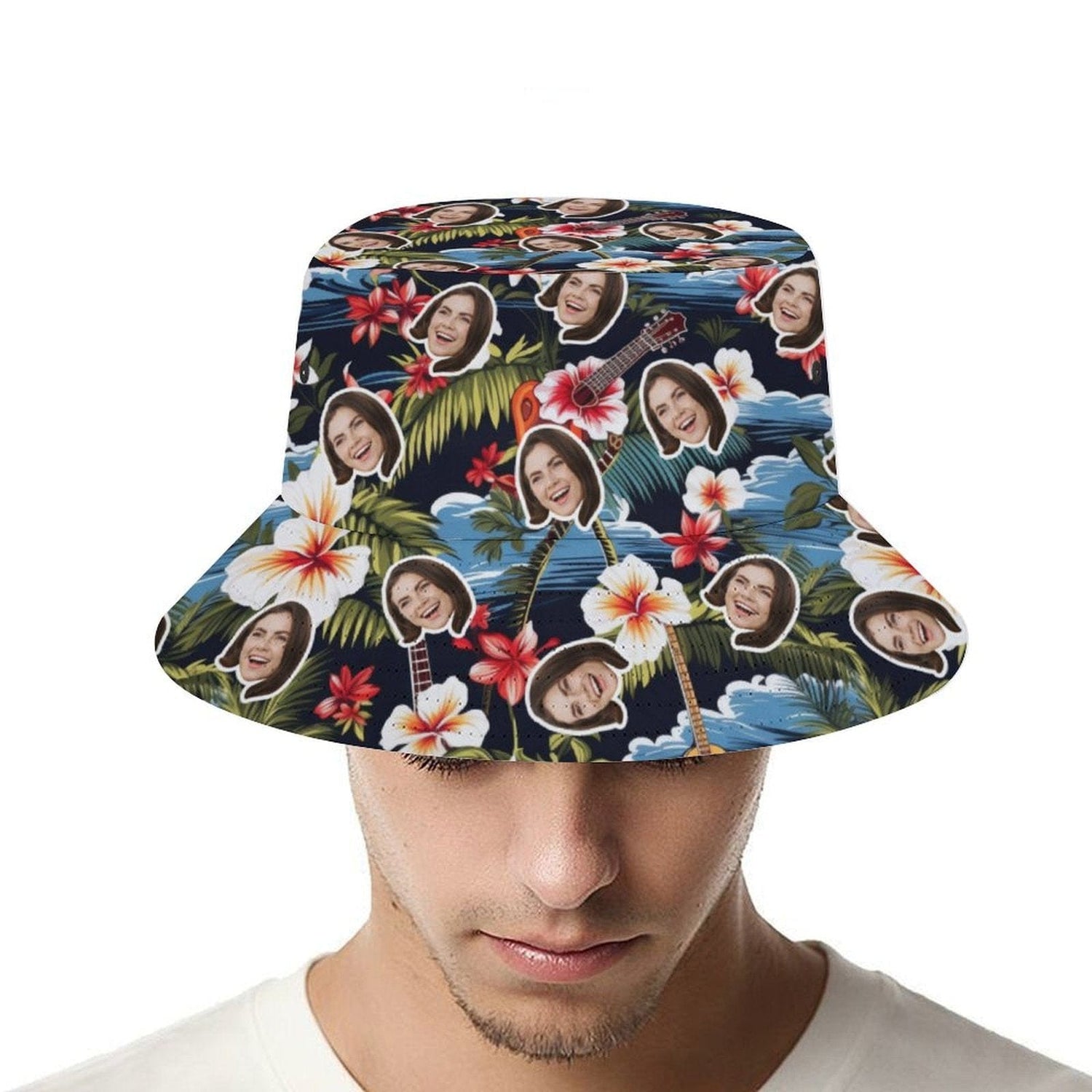 Custom Fishing Hat for Men Summer Hat Bucket Sun Hats for Protection