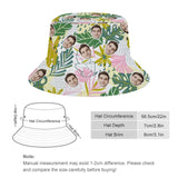 Custom Fishing Hat for Women Summer Hat Bucket Sun Hats for Protection