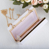 Custom Name Acrylic Bridesmaid Bride Purse Exquisite Jewelry Box Multifunctional Jewelry Bag