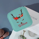 Custom Name Various Colors Christmas Jewelry Box