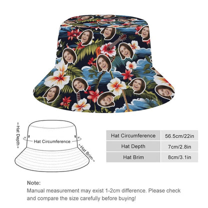 Custom Fishing Hat for Men Summer Hat Bucket Sun Hats for Protection