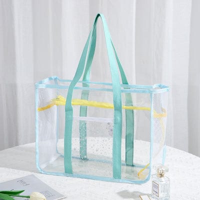 Handbag PVC Transparent Travel Bag Storage Bag Convenient Swimming Bag Outdoor Beach Bag