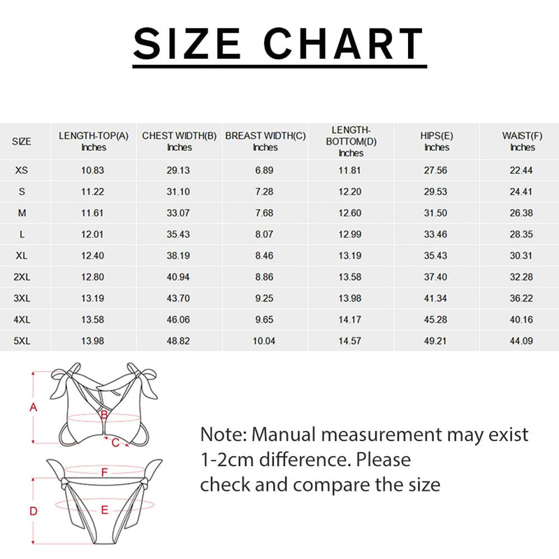 Custom Seamless Face Deep V Neck Tie Side Low Waisted Triangle Bikini Personalized Bathing Suit Women's Two Piece Swimsuit Summer Beach Pool Outfits