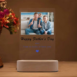 Custom Photo I'm So Lucky To Have You Clear Acrylic Plaque