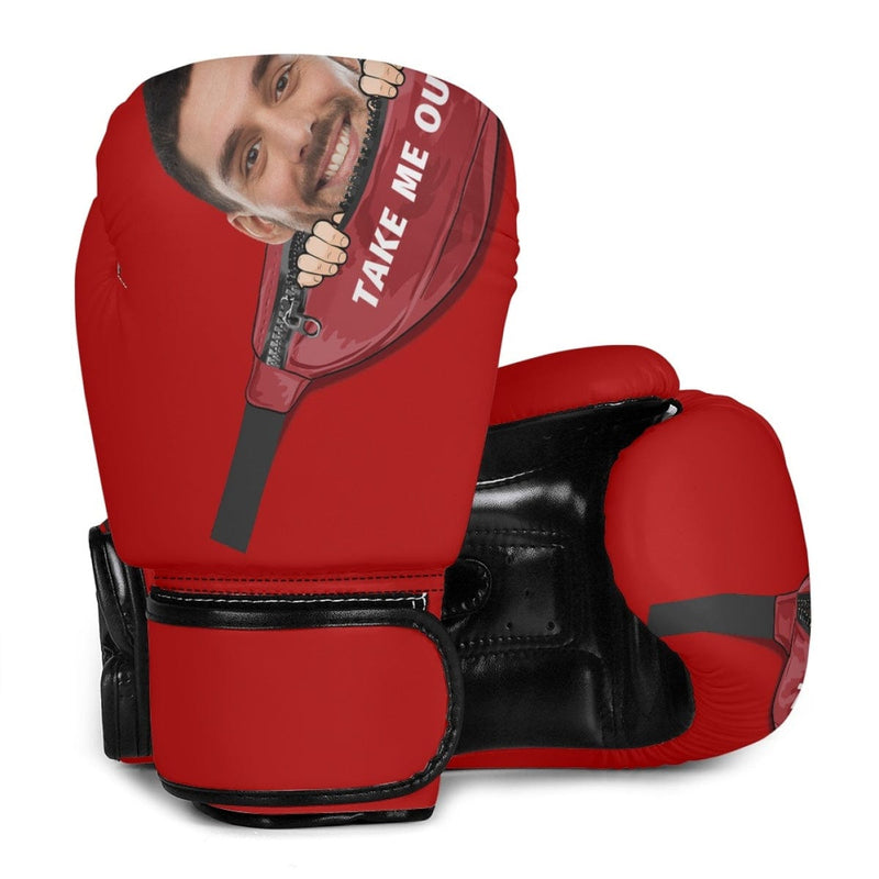 Custom Face Take Me Out Boxing Gloves