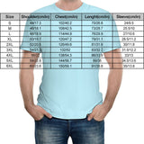 [Best Selling] Customised Face Shirt Design Seamless Men's All Over Print T-shirt for Anniversary Gift