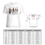 [Upload 3 Photo] Custom Happy Mother's Day Father's Day Family Photo Collage Light Shirts Gift For Mom/Dad/Grandma/Grandpa