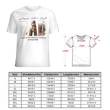 [Upload 1 Photo] Custom Happy Mother's Day Father's Day Family Photo Collage Light Shirts Gift For Mom/Dad/Grandma/Grandpa