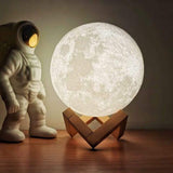 Custom Photo&Name I Love You Engraved Moon Lamp