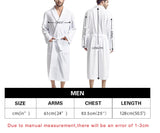 Custom Photo Tape Style Robe Men's Summer Bathrobe Gifts for Him-Father's Day Gift