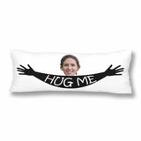 Custom Face Hug Me Body Pillow Case Personalized Pillow Cover with Picture 20inx54in