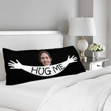 Custom Face Hug Me Body Pillow Case Personalized Pillow Cover with Picture 20inx54in