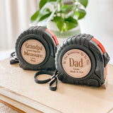 Custom Name Tape Measure Father's Day Gift Personalized Gifts for Dad Husband Grandpa No One Measures Up To You