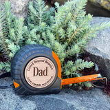 Custom Name Tape Measure Father's Day Gift Personalized Gifts for Dad Husband Grandpa No One Measures Up To You