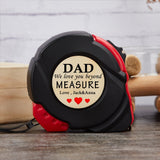 Custom Appellation&Name Tape Measure 24.6 ft Father's Day Gift Personalized Gifts for Dad Grandpa Love Heart