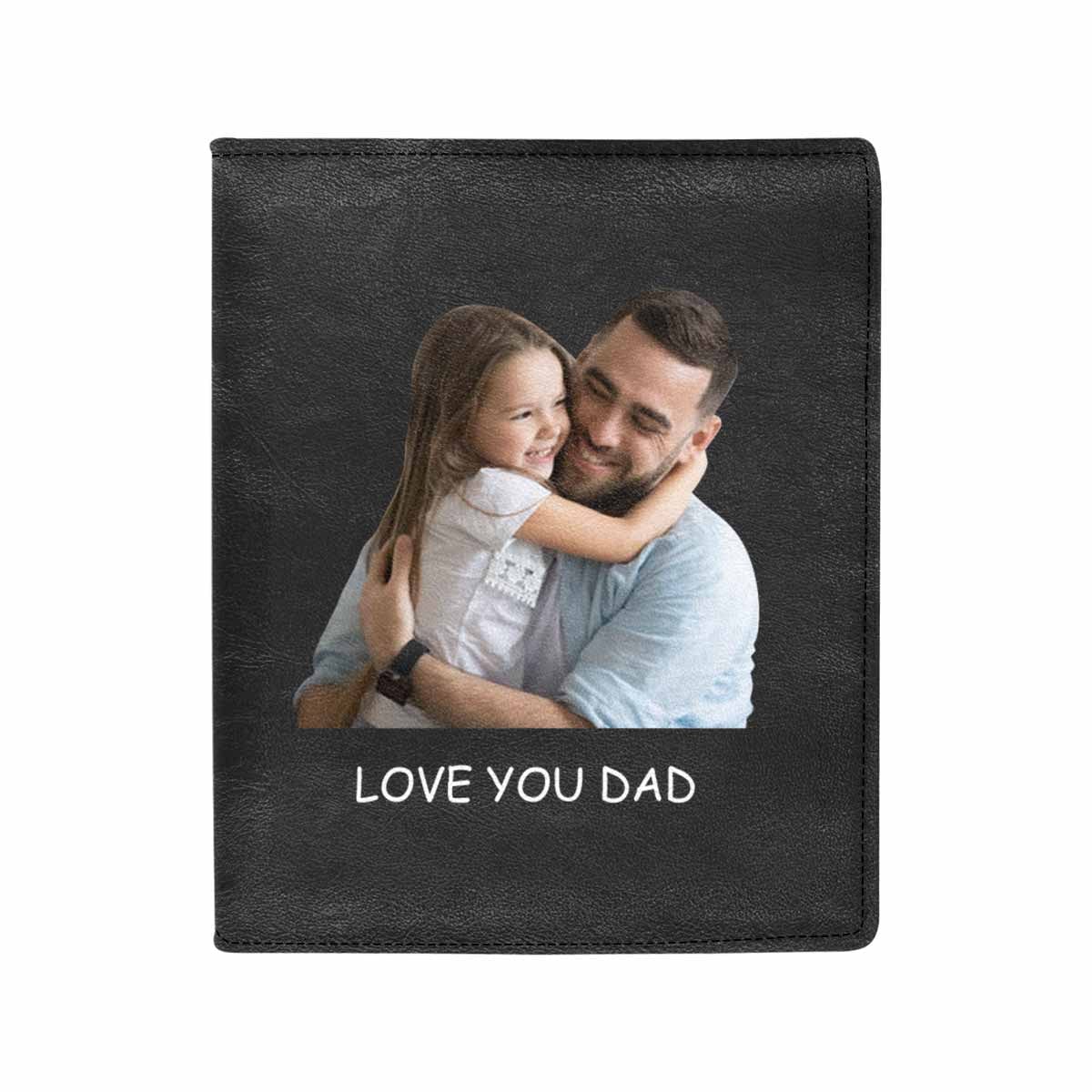 Custom Photo Letter To Father Bifold Men&