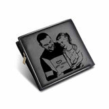 Father's Day Gifts | Custom Photo&Text&Name Best Dad Ever Engraved Bifold Men's Leather Wallet Personalized Photo Wallet For Dad