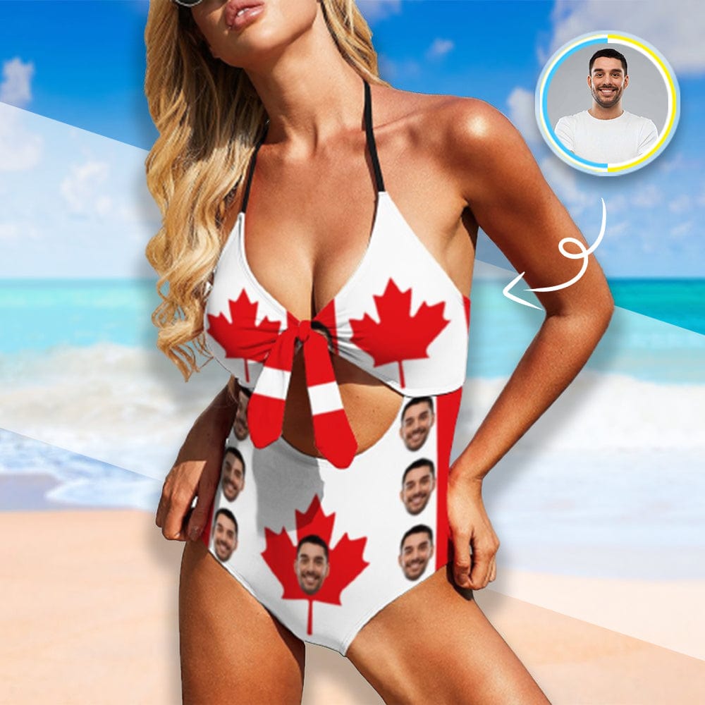 Custom Face Maple Leaf Women&