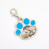 Custom Photo Stainless Steel Paw Pendant Personalized Gift for Pet Lover