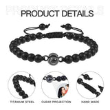 [Limited Time Sale] Custom Photo Titanium Steel Projection Customized Bracelet Personalized Chain Gift For Per Lover