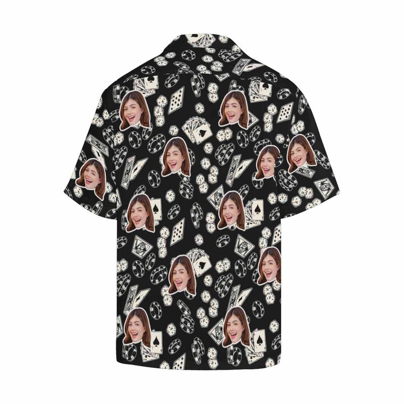 20230621-戴乐康-2  Men&#039;s All Over Print Hawaiian Shirt (Model T58)(Each Part With Different Printing)