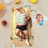 Custom Personalized Face Beach Towel The Best Gift For Funny People
