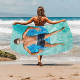 Custom Personalized Face Beach Towel The Best Gift For Funny People