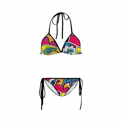 [S-5XL] Custom Pattern Bikini Swimsuit Just Uplode Your Picture Women&