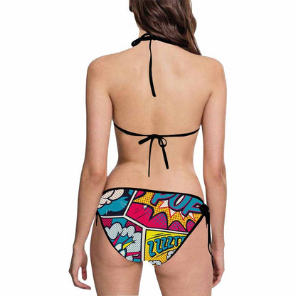 [S-5XL] Custom Pattern Bikini Swimsuit Just Uplode Your Picture Women&