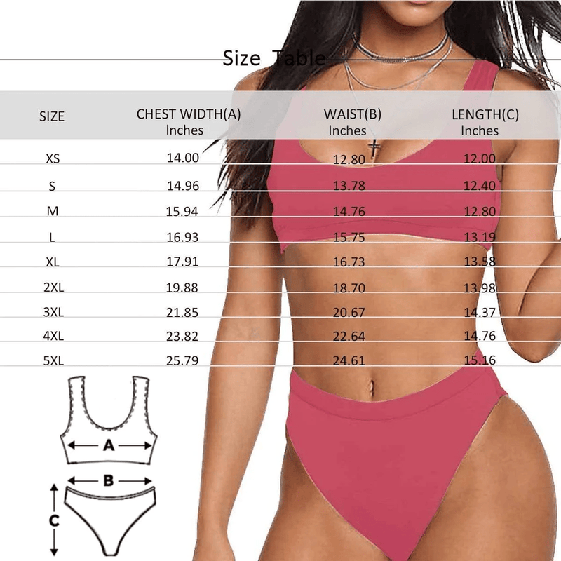 #Couple Matching Swimwear Custom Face Seamless Bikini Set Triangle Swim Briefs Personalized Swim Shorts Bathingsuit