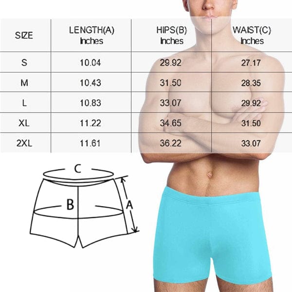 #Couple Matching Swimwear Custom Faces Red Heart String Halter Low Waisted Triangle Two Piece Bikini Set Personalized Men's Stretch Quick Dry Swim Boxer Briefs