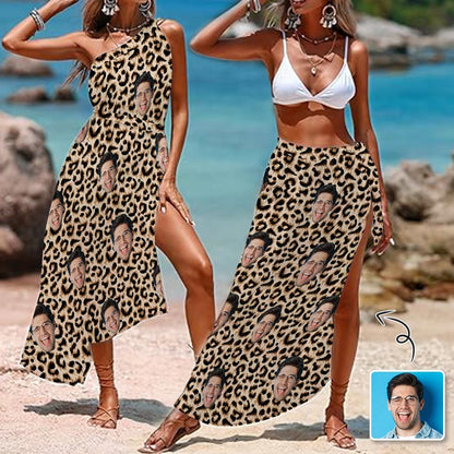 Custom Face Sexy Leopard Print Women&