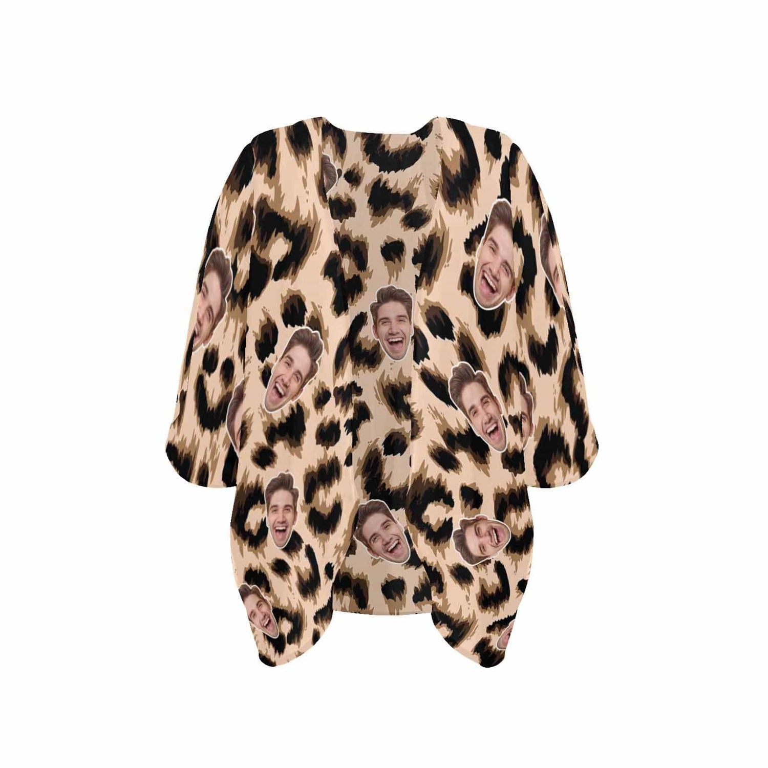 Custom Face Leopard Print Personalized Women&