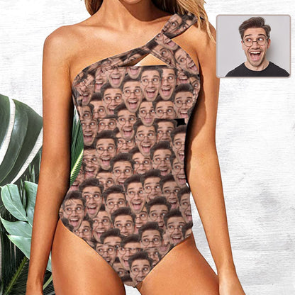 Dstorygifts Swimsuit_3P Custom Muti Face Swimsuit With Face Personalized Face Women&