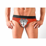 Custom Name Undies Walf It's Mine Men's Mid Rise Briefs Print Your Own Personalized Underwear for Him Valentine's Day Gift