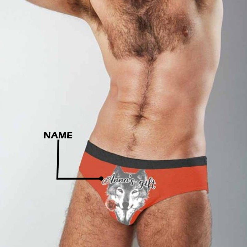 Custom Name Walf It's Mine Mens Mid Rise Briefs Personalized Underwear