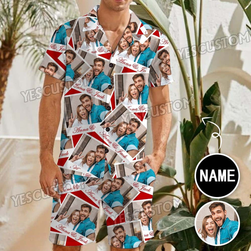 custom face hawaiian shirt