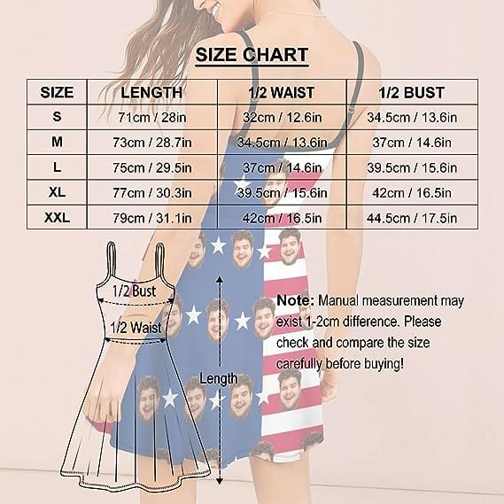 Couple Hawaiian Dress Set Cruise Outfit Custom Face American Flag Style Hawaiian Shirt Set&amp;Dress