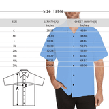 Create Your Own Hawaiian Shirt with Face Blue Coconut Tree for Boyfriend/Husband Personalized Photo Tropical Aloha Shirt