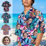 hawaiian shirt with face