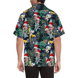 Custom Hawaiian Shirt with Face Best Couple Gift Flower Parrot Face Shirt Personalized Hawaiian Shirts Birthday Party Gift
