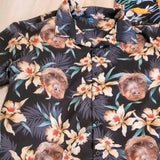 Custom Image Hawaiian Shirt with Photo Lily Flowers Unisex & Teenage Create Your Own Hawaiian Shirt