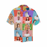 Custom Image Hawaiian Shirt with Photo The Whole Family Hawaiian Shirt with Face Custom Made Hawaiian Shirts for Him