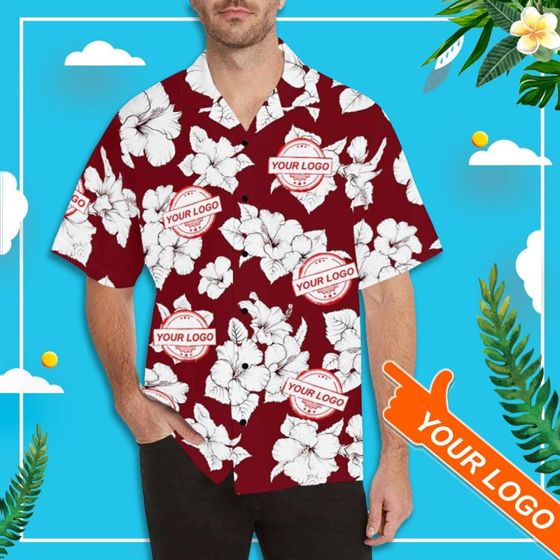 custom hawaiian shirts with logo