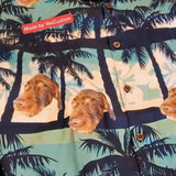 Custom Photo Hawaiian Shirts Photo Coconut Tree Unisex & Teenage Hawaiian Shirt Face Shirt Birthday Gift