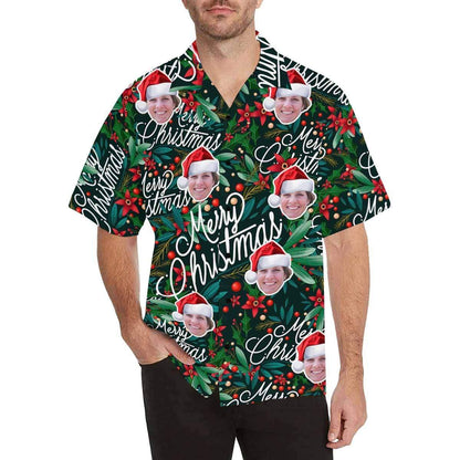 Hawaiian Shirts with Faces on Them Create Your Own Hawaiian Shirt Christmas Unisex &amp; Teenage Hawaiian Shirt