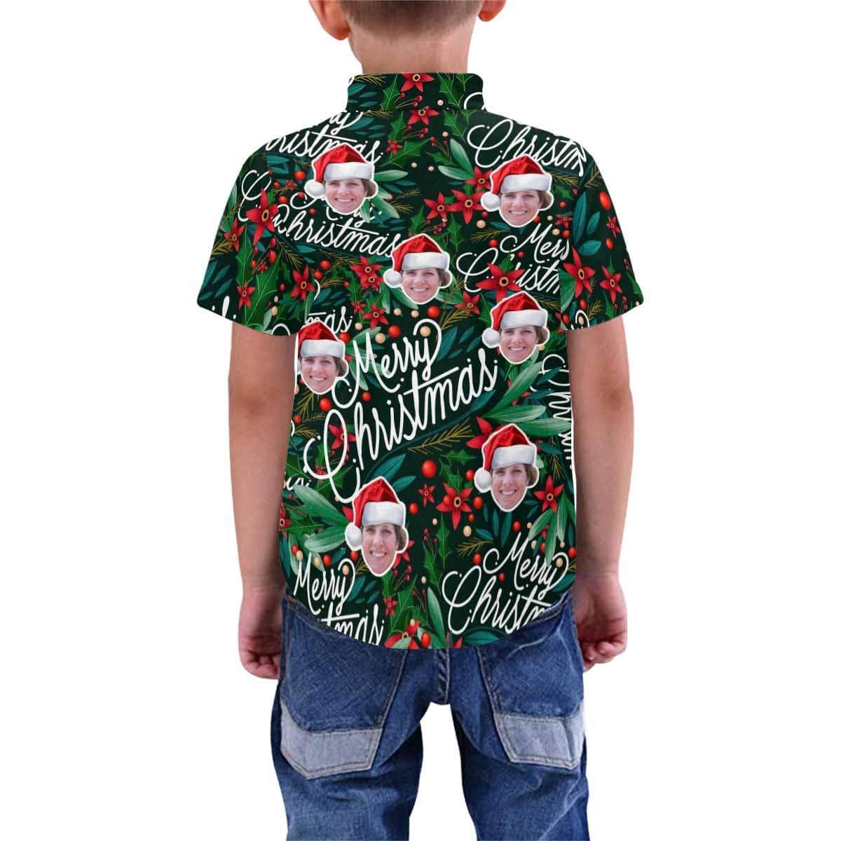 Hawaiian Shirts with Faces on Them Create Your Own Hawaiian Shirt Christmas Unisex &amp; Teenage Hawaiian Shirt